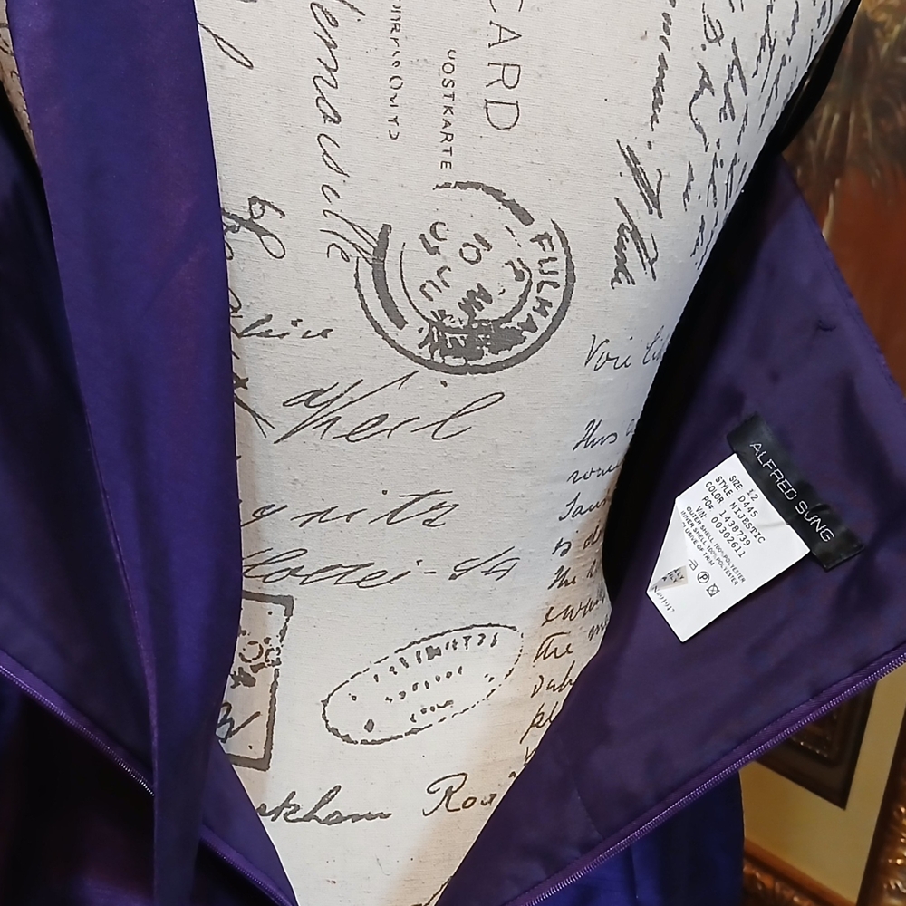 Alfred Sung Short Dress for Bridesmaids - Picture 12 of 13